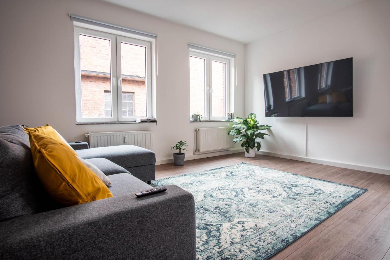 Luxurioeses Apartment, 10Min Innenstadt, Parkplatz Erfurt Exteriör bild