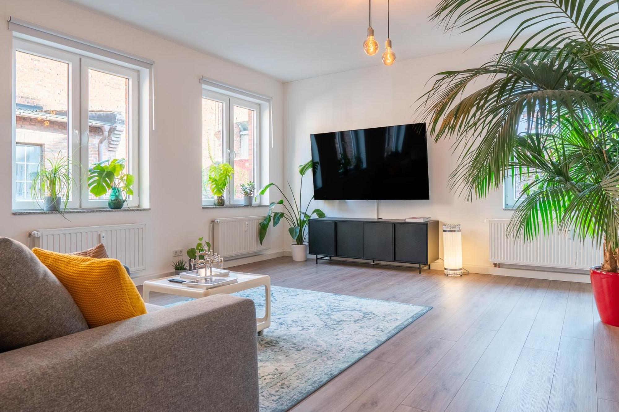 Luxurioeses Apartment, 10Min Innenstadt, Parkplatz Erfurt Exteriör bild